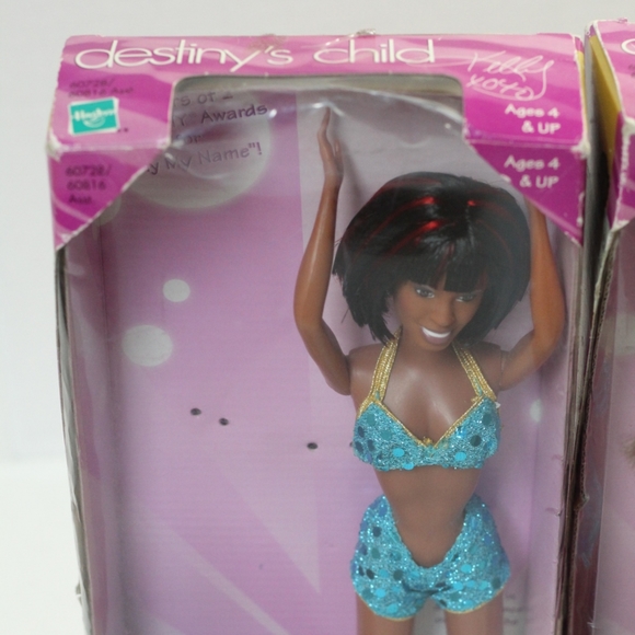 Destiny's Child Beyonce & Kelly GRAMMY Awards Dolls Pre-owned in Box - Picture 8 of 16